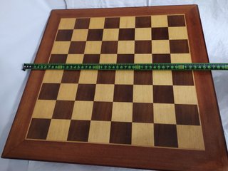 Tablero de ajedrez de madera