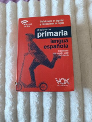 Diccionario Primaria, lengua española
