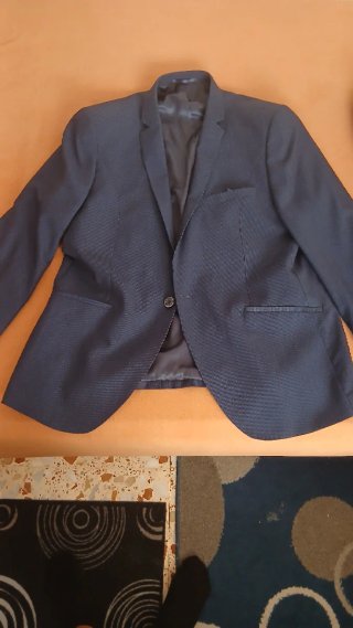 Vendo conjunto traje de hombre azul talla 56