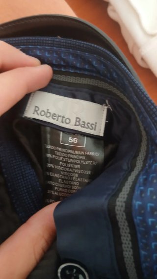 Vendo conjunto traje de hombre azul talla 56