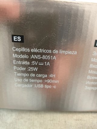 Cepillo Eléctrico Limpieza 3 en 1