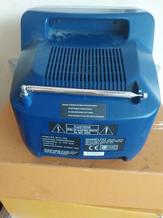 TV Portatile ShinElco Blu