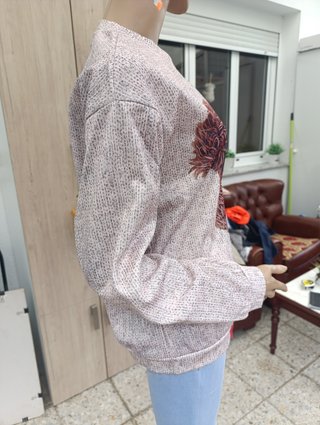 Jersey beige perro Shein - sin estrenar