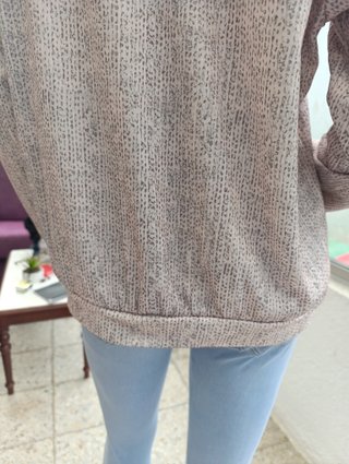 Jersey beige perro Shein - sin estrenar