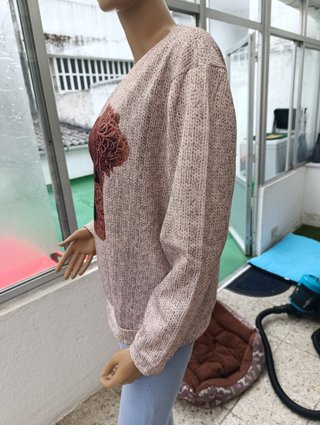 Jersey beige perro Shein - sin estrenar