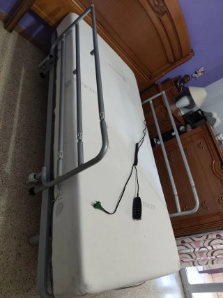 Cama articulada eléctrica Tencel