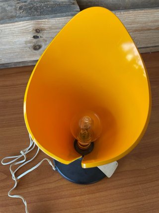 Lampada tavolo vintage Cono tv design italiano
