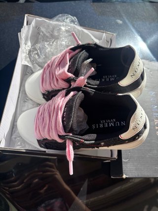 Zapatillas NUMERIŚ Negras y Rosas