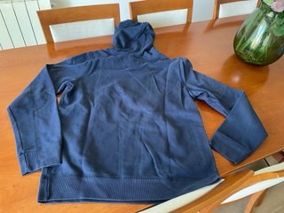 Sudadera Hollister con capucha azul