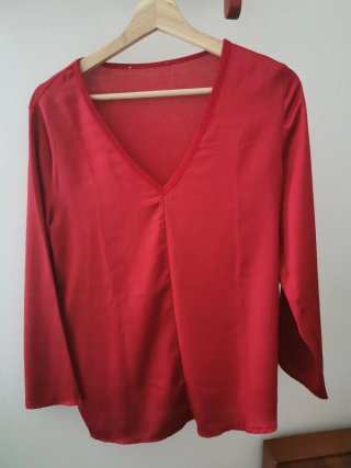 Pack 2 Camisas Mango Mujer Blanca y roja