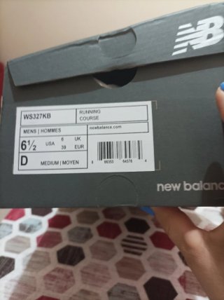 Zapatillas New Balance WS327KB Mujer Talla 39