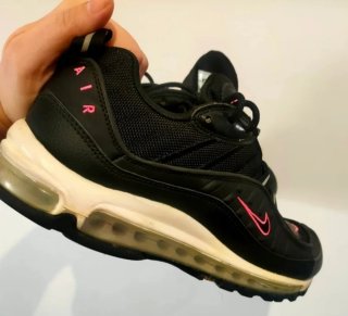 Zapatillas Nike Air Max Mujer Negras Rosas