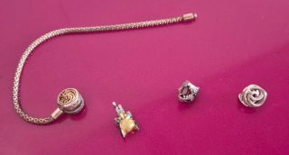 Pulsera Pandora Talla 17 Juego Tronos