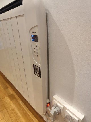 Estufa CREATE 2000W Ultraslim Blanca