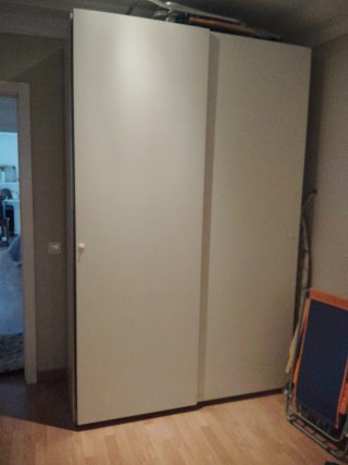 Puertas correderas HASVIK Ikea blancas