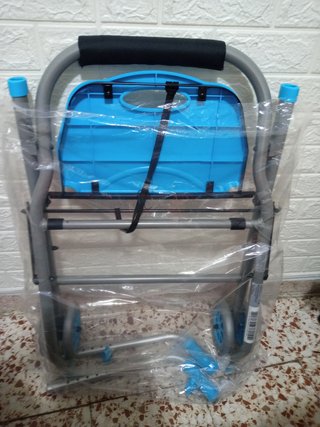 Andador Plegable Azul