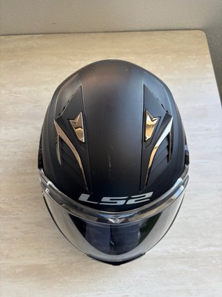 Casco Modular Negro Ls2