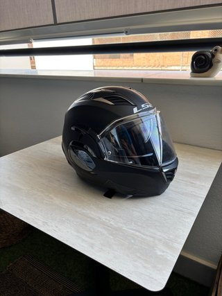Casco Modular Negro Ls2