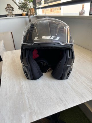 Casco Modular Negro Ls2