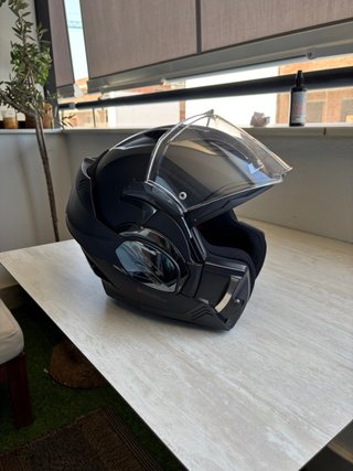 Casco Modular Negro Ls2