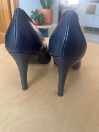 Zapatos de tacón (salón) Gloria Ortiz azul marin