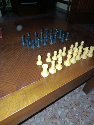 Ajedrez Staunton Nº 4 Piezas Macizas