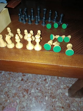 Ajedrez Staunton Nº 4 Piezas Macizas