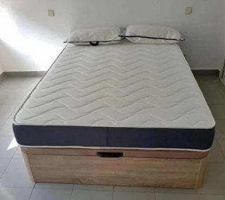 OFERTA - HERMOSO CANAPÉ + COLCHÓN 90-150X190