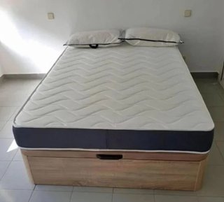 .OFERTA - HERMOSO CANAPÉ + COLCHÓN 90-150X190.