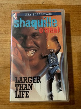Lote 6 VHS NBA: Jordan, Shaq, Pistons