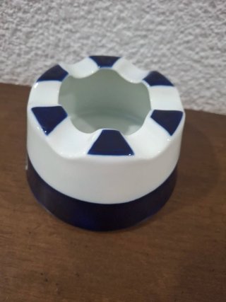 Cenicero Sagracelo Azul y Blanco