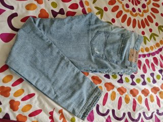 Pantalones Hollister Desgastados Talla 42