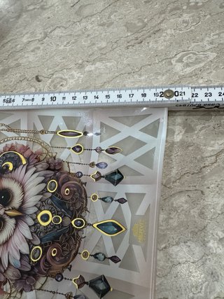 Svuota tasche in vetro Hervit con gufo