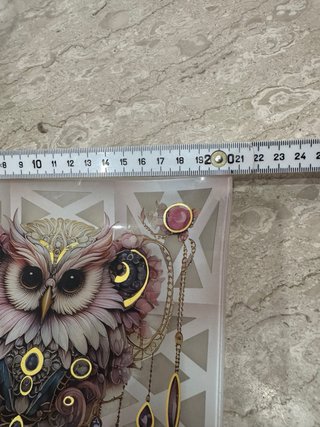 Svuota tasche in vetro Hervit con gufo