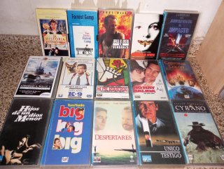 VHS películas, dibujos y serie pregunta por precio