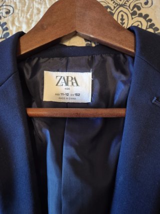 Chaqueta Zara niño azul 11 12 años