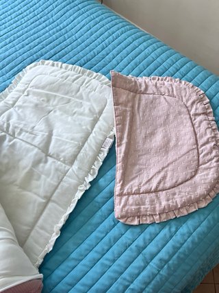 Saco capazo Paz Rodríguez rosa palo