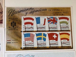 8 postales vintage militares y propaganda