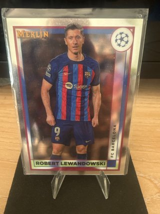 Robert Lewandowski Merlin FC Barcelona