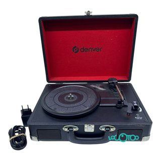 Tocadiscos Denver VPL-120 Maletín Negro