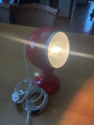 Lampada eyeball vintage Space Age magnetica Italia