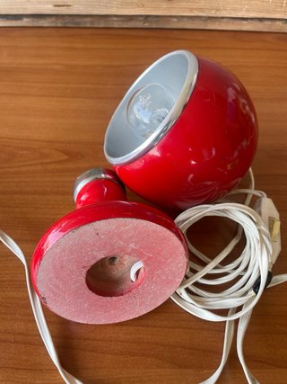 Lampada eyeball vintage Space Age magnetica Italia