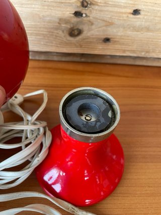 Lampada eyeball vintage Space Age magnetica Italia