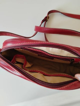 Bolso granate y Cartera Anime