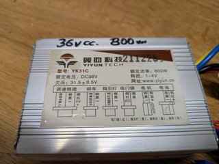 Kit Motor 800W 36V con Controlador