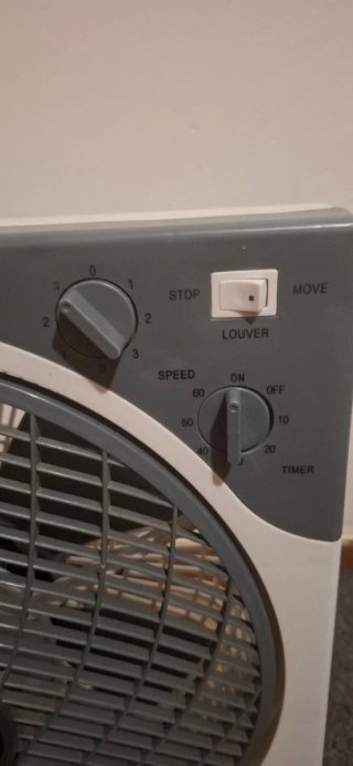 Ventilador KRISHNA blanco