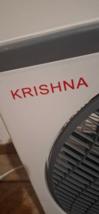 Ventilador KRISHNA blanco