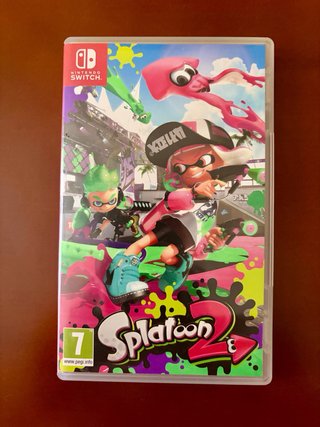 Nintendo Switch + Caja + Splatoon 2