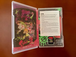 Nintendo Switch + Caja + Splatoon 2
