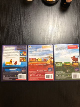 El Rey León La Trilogía DVD Colección